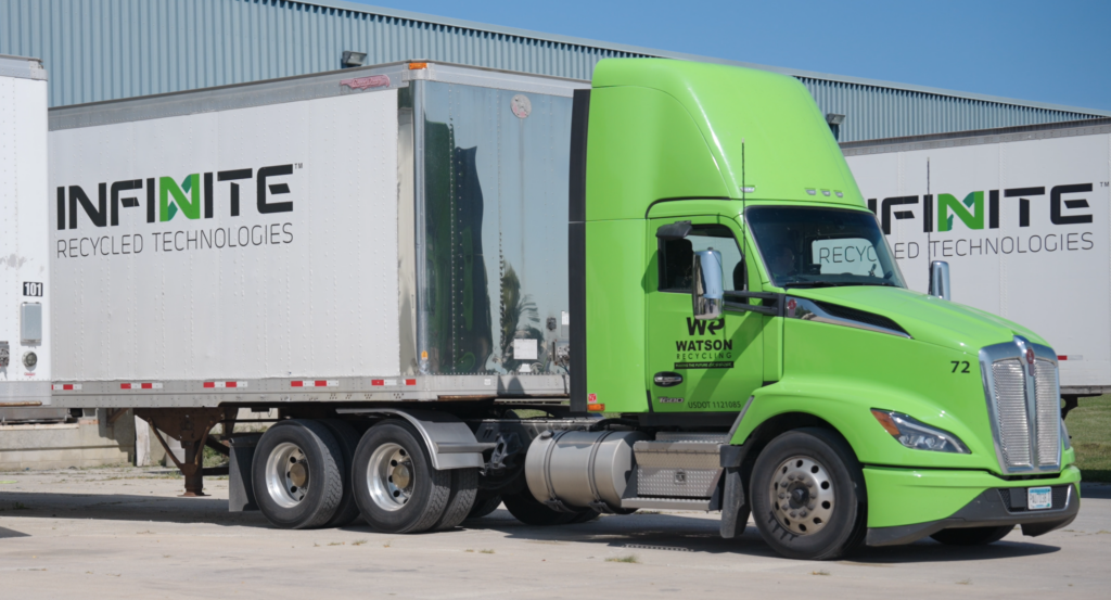 Infinite Recycled Technology Semi Truck